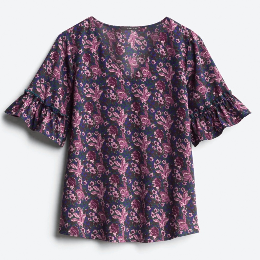 Purple blouse